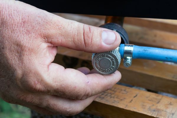 Gas Line Capping in Mill Valley