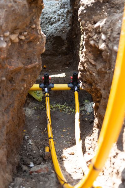 Propane Piping in Mill Valley