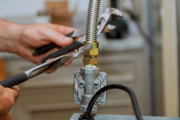 Flexible Gas Line Installation in Mill Valley